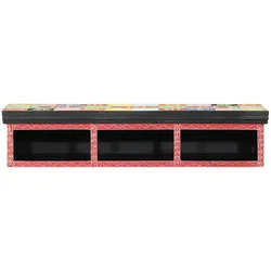 vidaXL TV-Möbel mit Regal Mehrfarbig 100 x 30 x 22 cm Holzwerkstoff