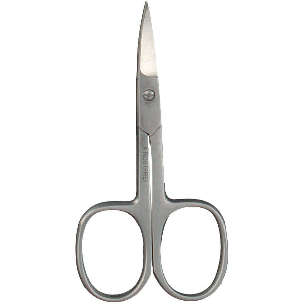 Nagelschere 9 cm gebogen rostfrei 1 St Schere