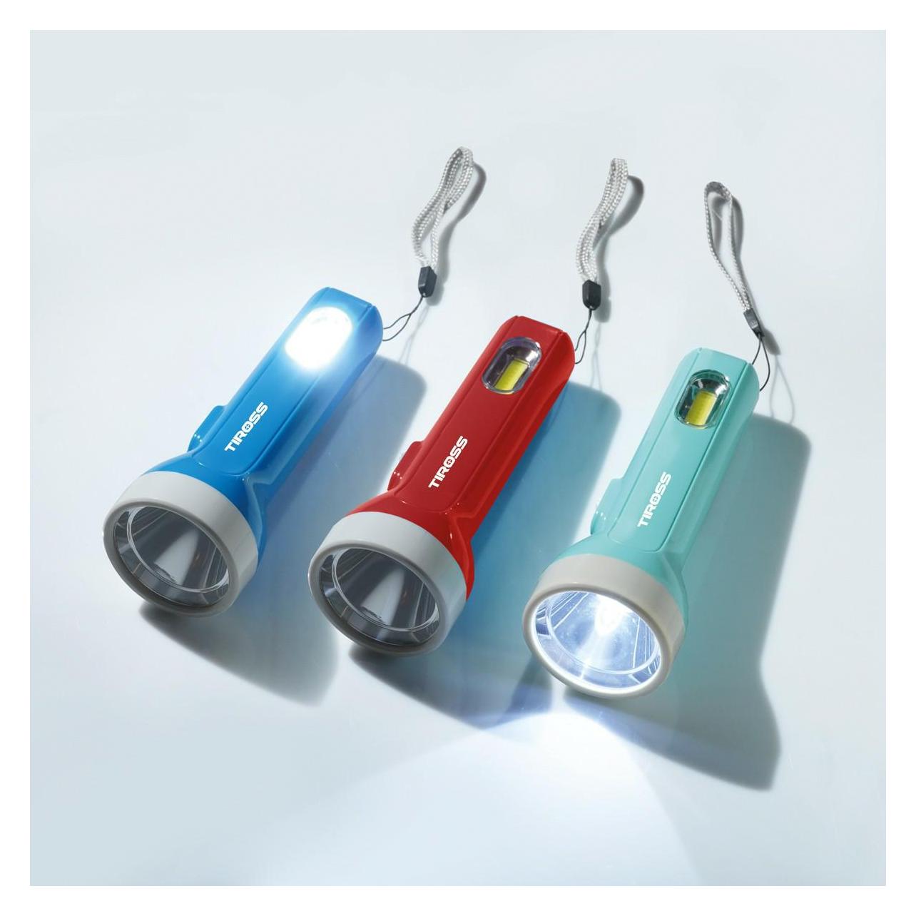 MGA TIROSS LATARKA NA BATERIE 1W LED 70lm+ COB LED 80lm (70 lm) (35613002)