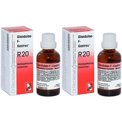 GLANDULAE-F-Gastreu R20 Mischung 2x 2x50 ml
