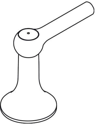 Hansgrohe Griff Axor Terrano Kaltwasserseite 37296000 chrom