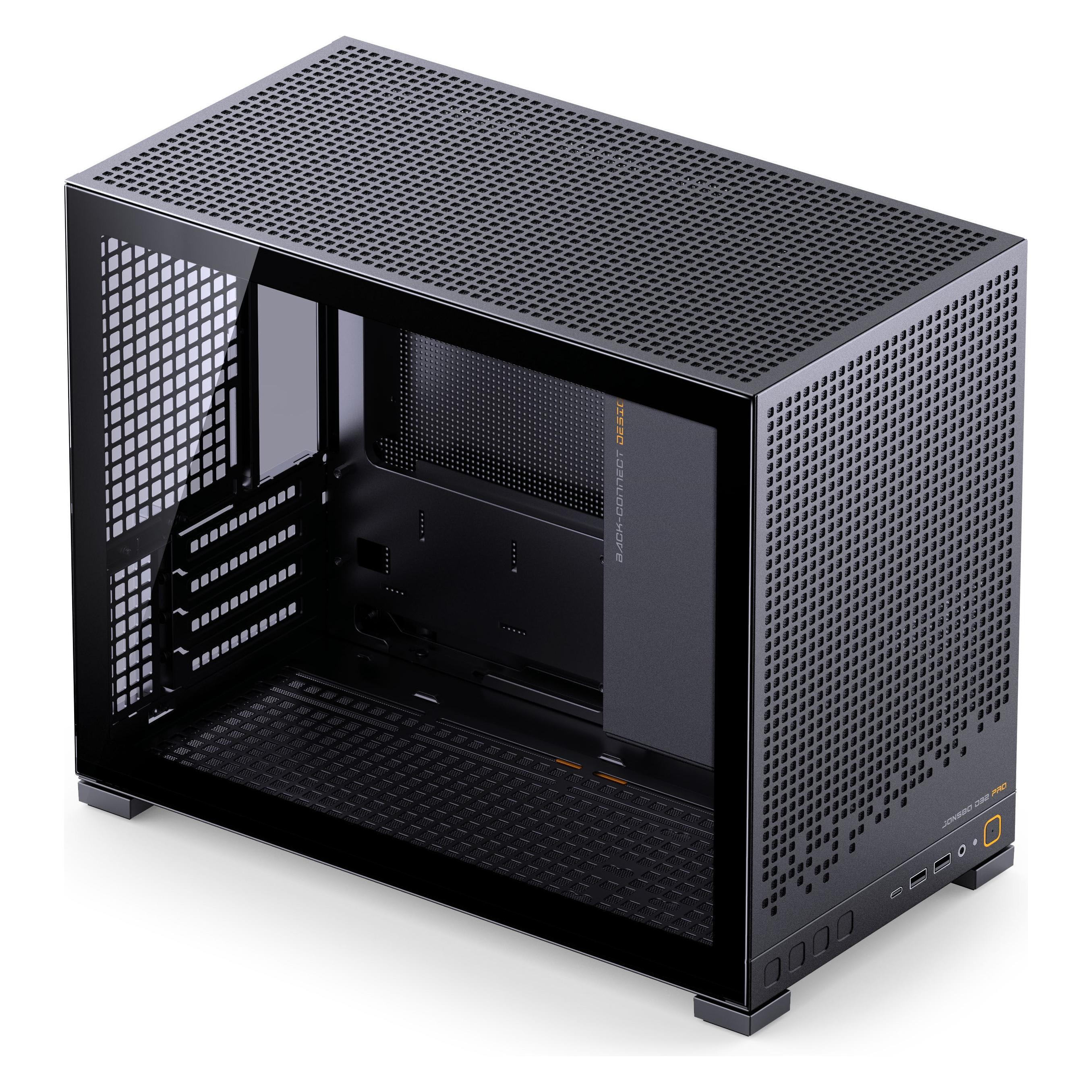 Jonsbo D32 PRO (mATX, Mini-ITX) (D32 PRO BLACK)