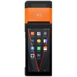 Sunmi V2s, GMS EDLA, 2D, 14cm (5,5"), GPS, USB-C, BT, WLAN, 4G, NFC, Android Mobiles Datenerfassungsgerä (2D-Barcodes), Barcode Scanner
