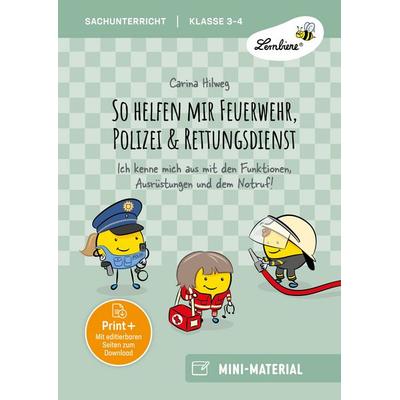 So helfen mir Feuerwehr, Polizei & Rettungsdienst, Set von , Lernbiene, 978-3-7468-1282-3