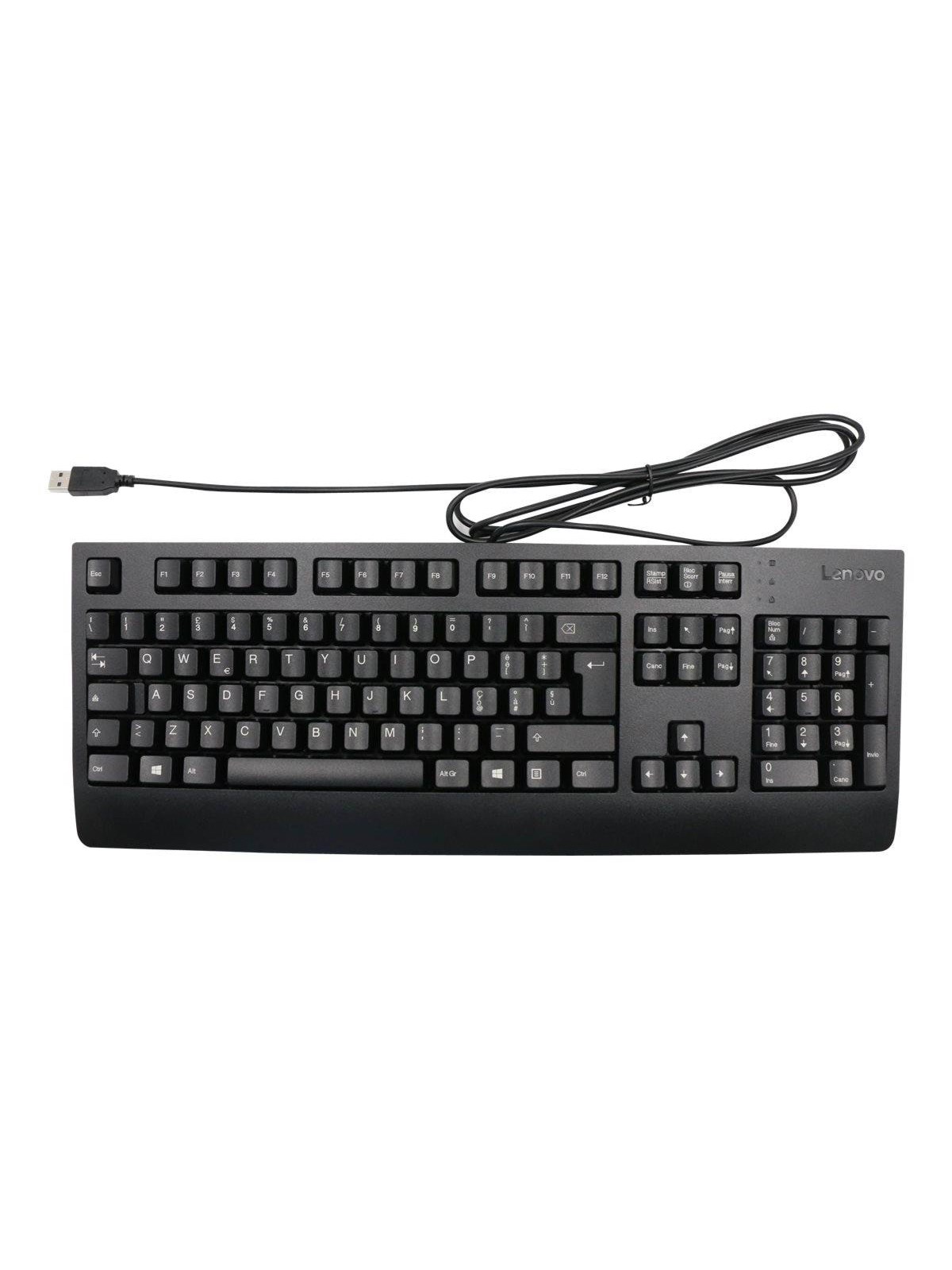 Lenovo - keyboard - Italian - black - Tastatur - Italienisch - Schwarz