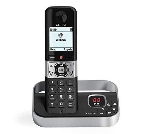 Alcatel F890 Voice draadloze telefoon met antwoordapparaat zwart EU