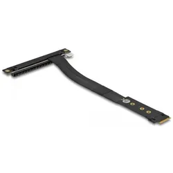 Delock M.2 Key M zu PCIe x16 NVMe Adapter gewinkelt mit 20 cm Kabel (20 cm, PCIe), Interne Kabel (PC)