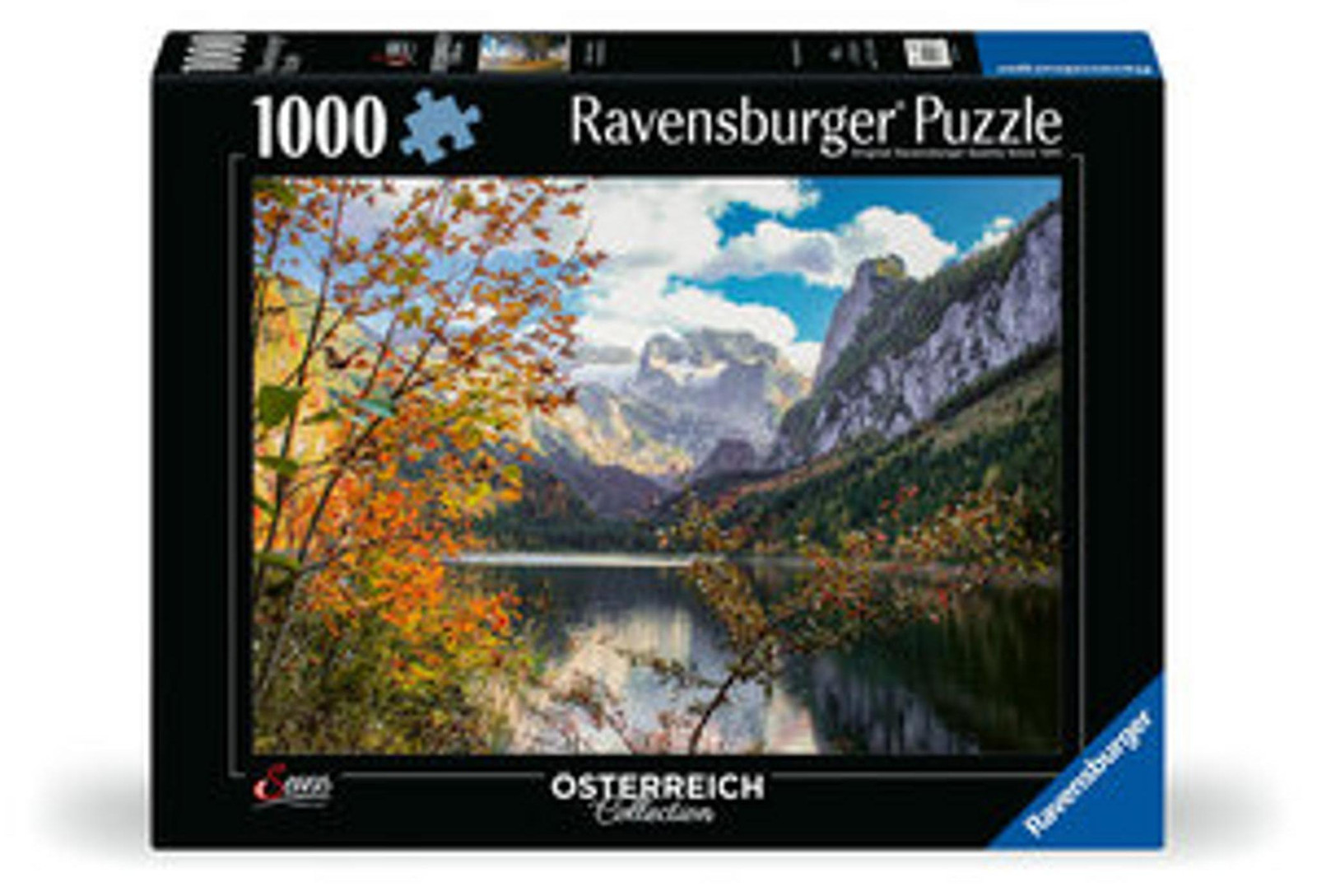 Ravensburger Puzzel Uitzicht op de Gosausee met het Dachsteinmassief