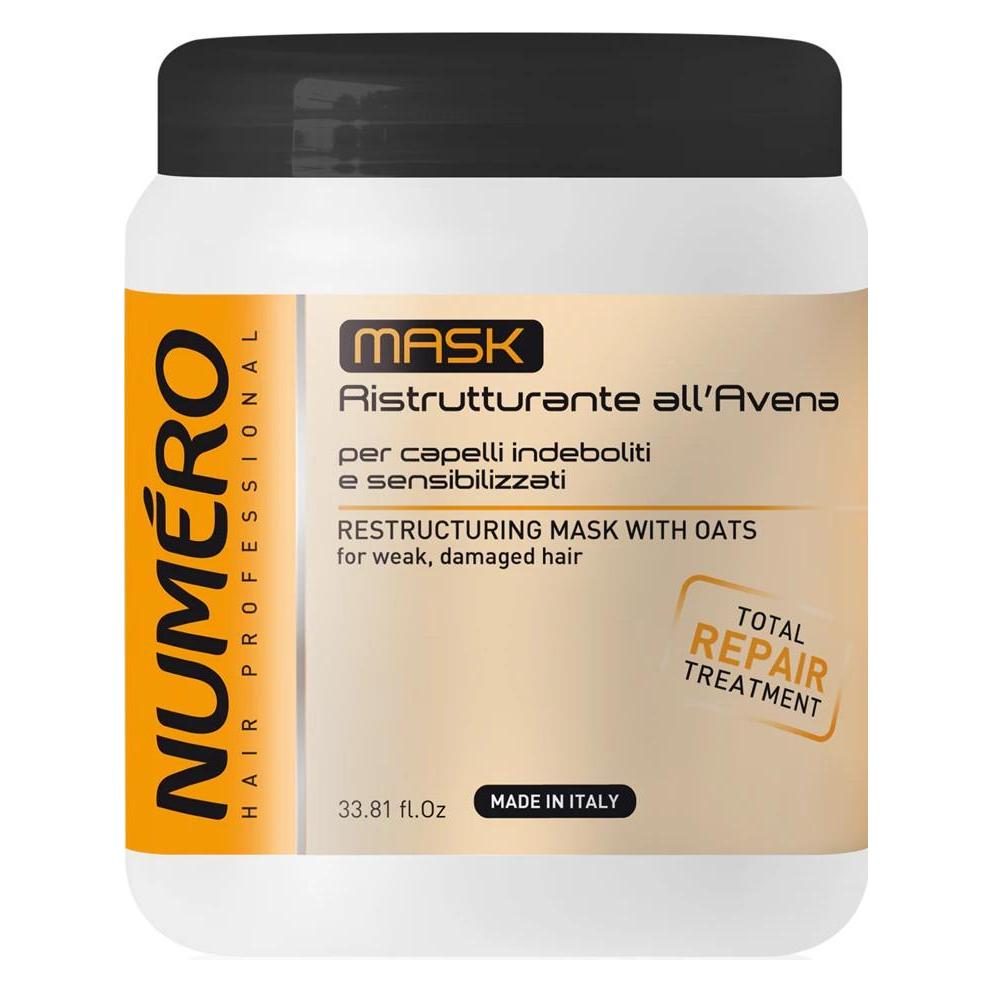 Numero Group Numero NUMERO Restructuring Mask With Oats restrukturyzująca maska z owsem 1000ml (1000 ml) (8011935052875)