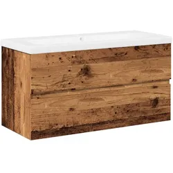 vidaXL, Waschbeckenunterschrank, Mardenhagen (Ohne Wasserhahn & Abfluss) (38.50 x 90 x 45 cm)