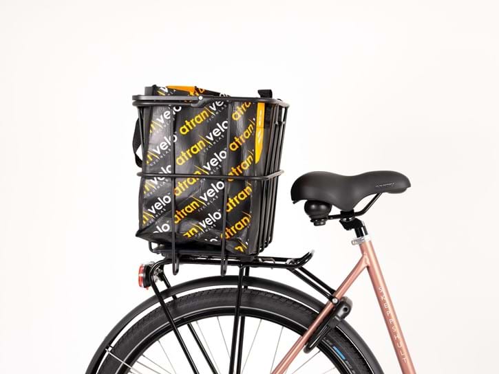 HF Christiansen Atranvelo Grocery Kurv Avs Alu Inkl. Taske 40l 10kg - Cykelkurv