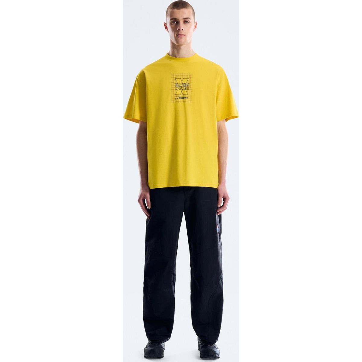 Berghaus Kara-su Sketch Tee AU amber (C17IL) S 4-A100148003-C17IL-S