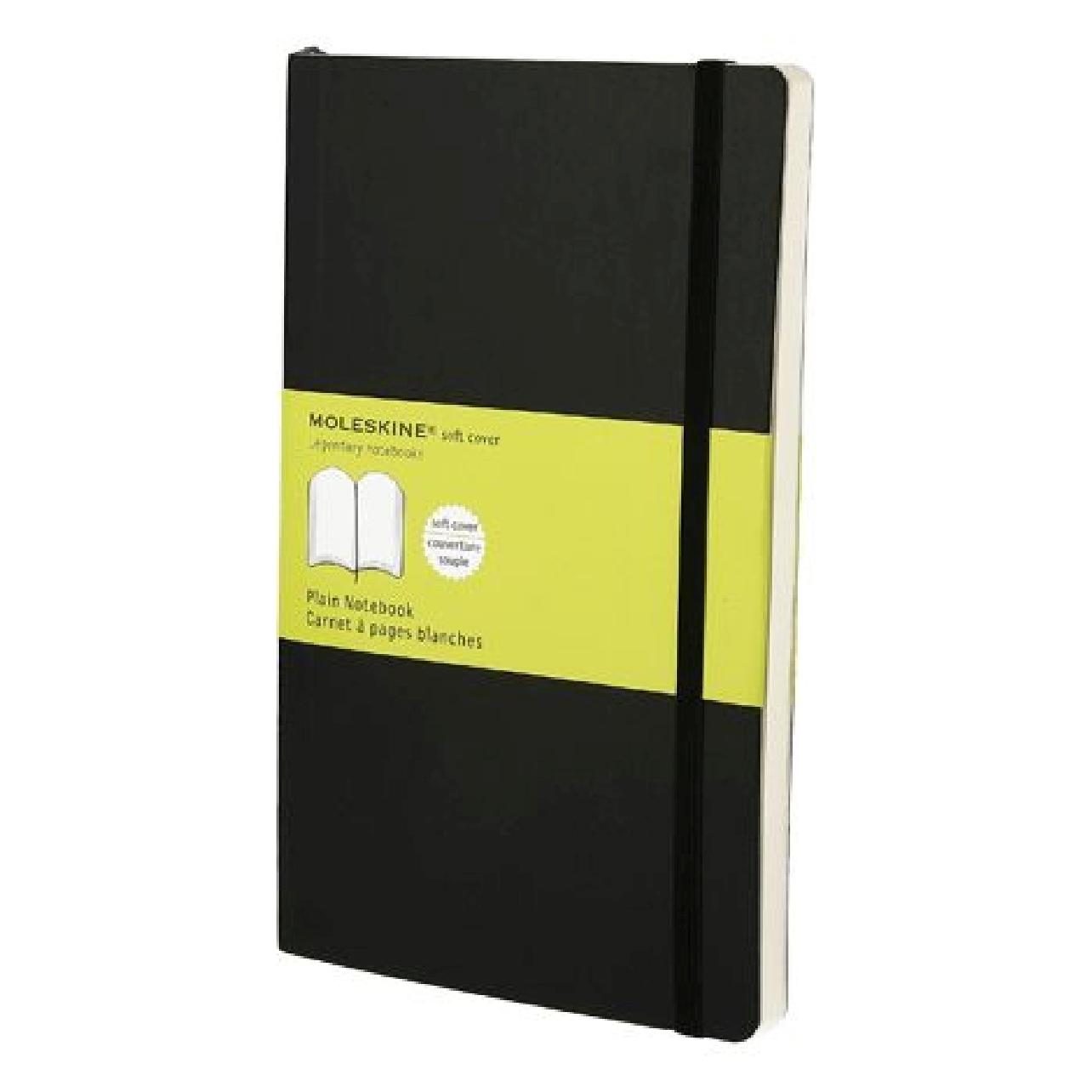 Moleskine Classic Soft LL (A5, Blanko, Weicher Einband) (720-9)