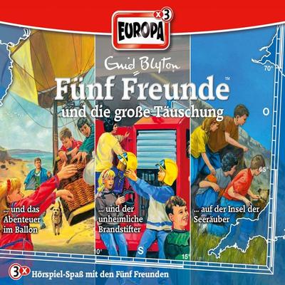 3er-Box: Fünf Freunde und die große Täuschung - Gabriele Hartmann,Katrin McClean, Audio, 4064066666248