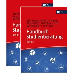 Kombipack Handbuch Studienberatung Band 1 und Band 2, Fachbücher von Juliane Egerer, Barbara Knickrehm, Lukas Lutz, Ingo Blaich, Maria Liebchen