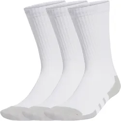 adidas Unisex Socken, 3er Pack - Essentials Climacool Crew Socken, Logo Weiß / 40-42