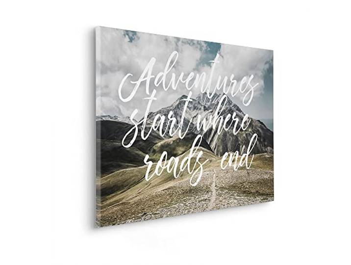Komar Keilrahmenbild im Echtholzrahmen - Starting Now - Größe 60 x 90 cm - Wandbild, Kunstdruck, Wanddekoration, Design, Wohnzimmer, Schlafzimmer