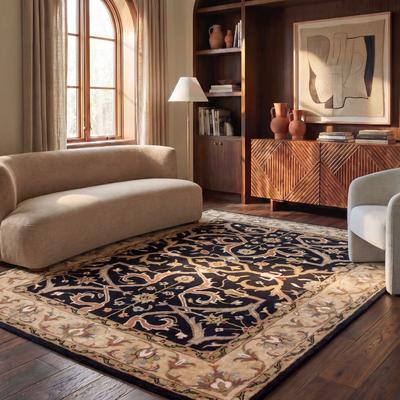 SAFAVIEH Handmade Heritage Lynsey Traditional Oriental Wool Rug