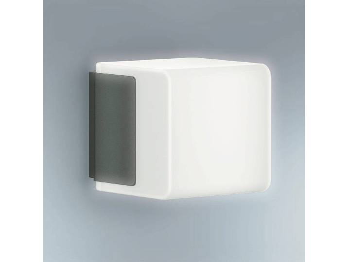 STEINEL L 835 SC Sensor-Außenwandlampe anthrazit SC, dimmbar, schwarz, Kunststoff, Modern