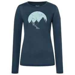Super Natural, Damen, Funktionsshirt, Gondola (L), Blau, L