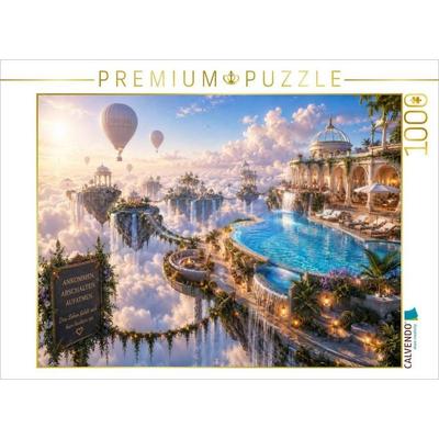 CALVENDO Puzzle Wolken Resort | 1000 Teile Lege-Größe 64x48cm Foto-Puzzle für glückliche Stunden