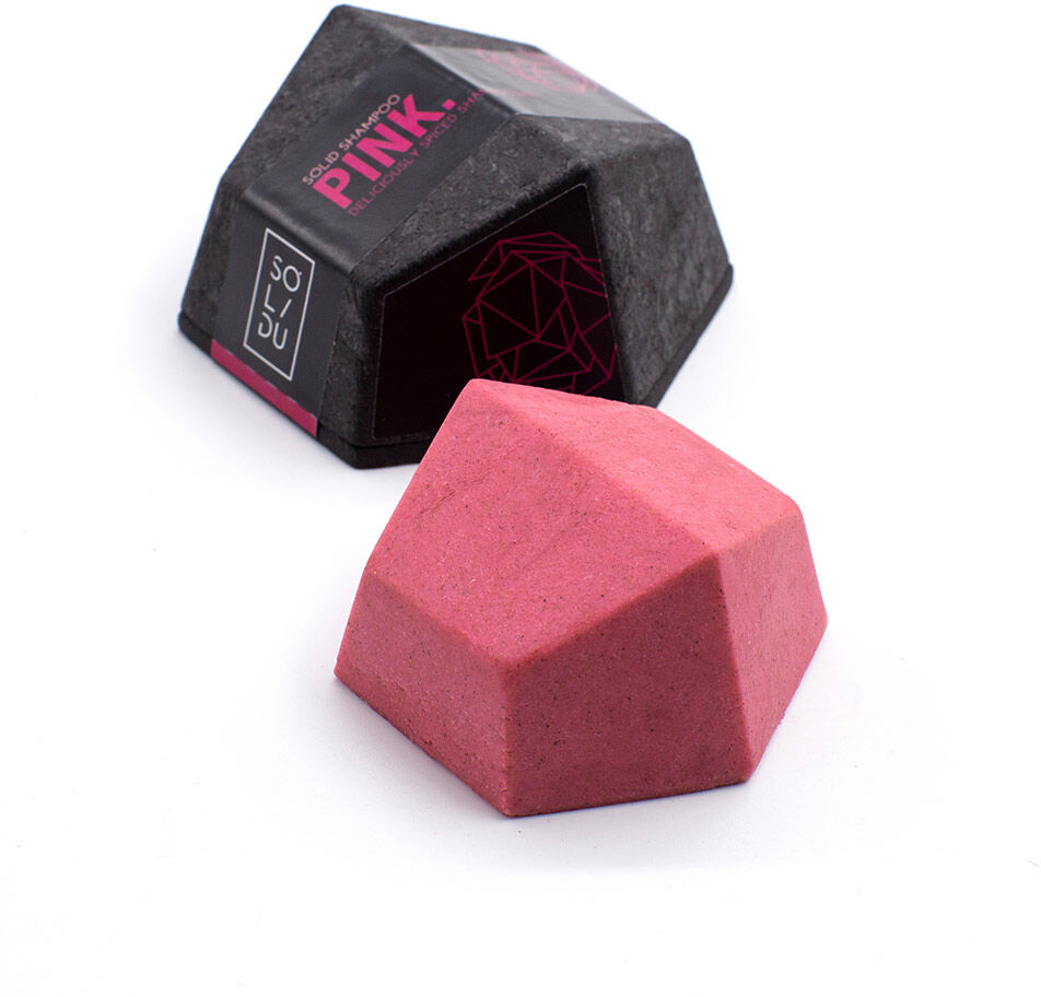 Solidu The Pink normal hair peonia & ylang-ylang shampoo bar 65 gr