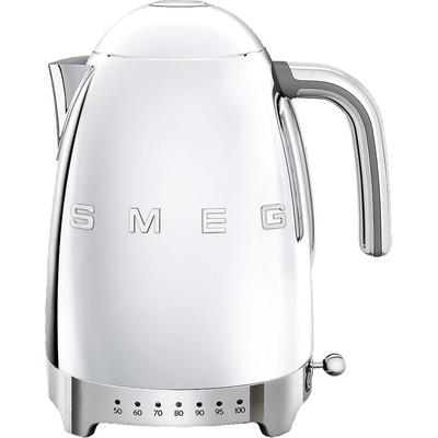 SMEG Wasserkocher "KLF04SSEU", silber (edelstahl hochglanz poliert), B:22,3cm H:28cm T:17,1cm, Wasserkocher