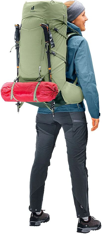 DEUTER Trekkingrucksack Aircontact Core 55+10 SL grün B