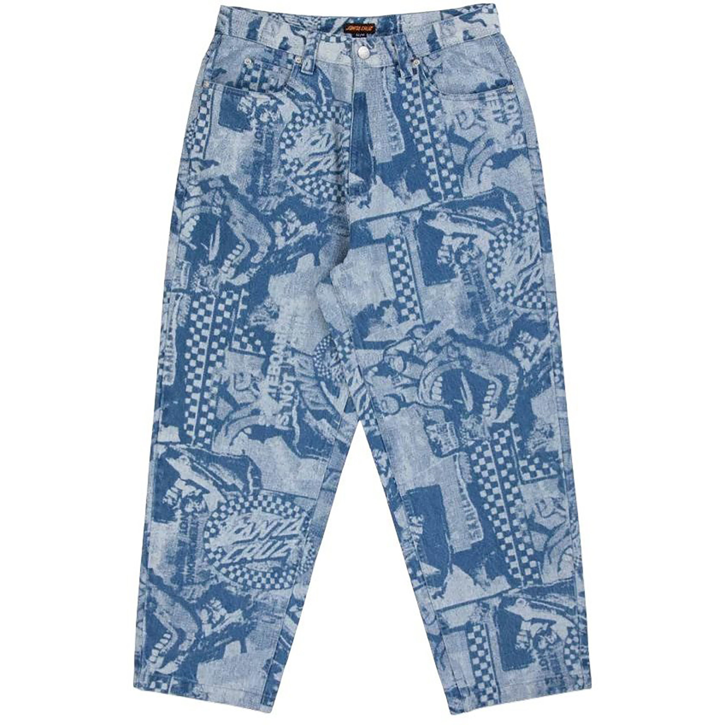 Santa Cruz Big Herren Jeans & Freizeithose blau Größe XS Lifestyle Hautfreundlich