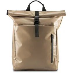 Jost TOLJA Rolltop Rucksack - taupe Koffer24