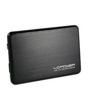 LC Power Speichergehäuse 2.5", SATA USB 3.0 Schwarz (LC-25BUB3)