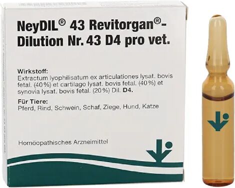 vitOrgan NeyDil No.43 D4 pro vet. fiale 5x2ml