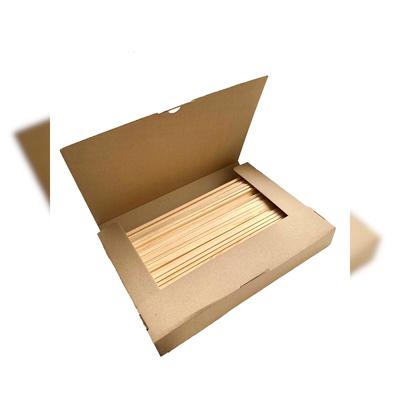 PINI 200x Zuckerwattestäbe 310x5x5 mm vierkant Holzstäbchen für Zuckerwatte Bombon-Stäbchen