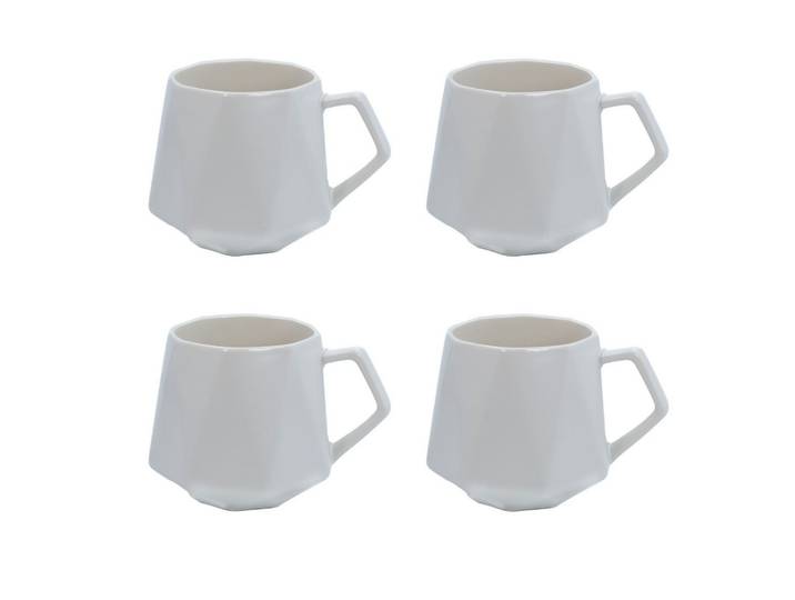 TEETASSE in Feinschliff Optik 350 ml (4-tlg.)
