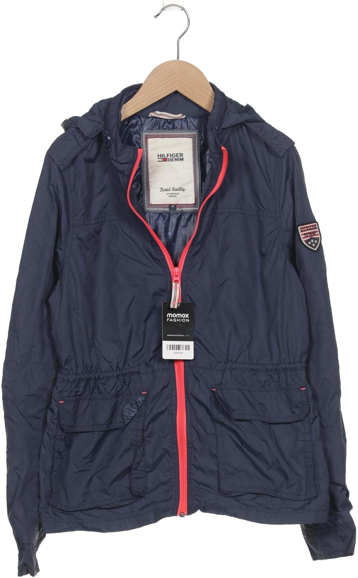 Hilfiger Denim Damen Jacke, Marineblau, Gr. M, Synthetik - Second Hand
