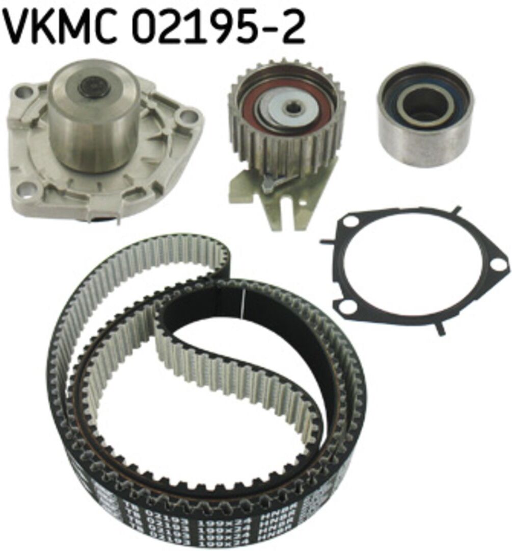 Wasserpumpe + Zahnriemensatz SKF VKMC 02195-2