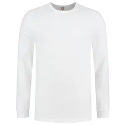 Langarmshirt "101015" Casual - S - white