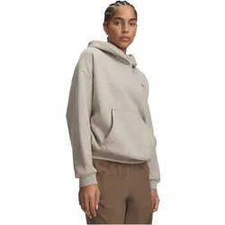 UNDER ARMOUR Icon Fleece Hoodie Damen 204 - timberwolf taupe light hthr/timberwolf taupe XS