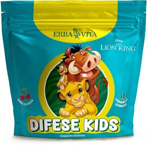 Erba Vita Difese Kids Integratore Difese Immunitarie Bambini 30 Caramelle Gommose