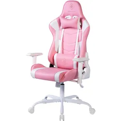 Deltaco Gaming GAM-096-P, Gaming Stuhl, Pink, Rosa