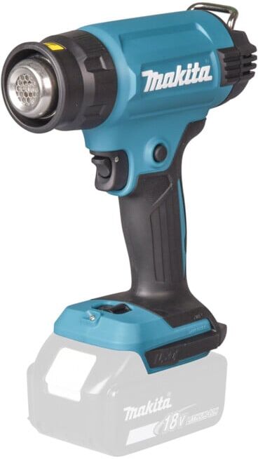 Makita Souffleur d’air chaud sans fil 18V (sans batterie, sans chargeur) avec mallette de transport (DHG181ZK)