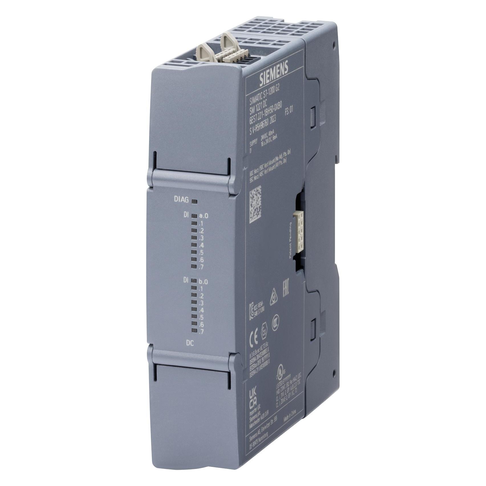 Siemens SIMATIC 6ES7222-5HH50-0XB0 S7-1200 G2 SM 1222 DO 16x Relais/2 A (6ES72225HH500XB0)