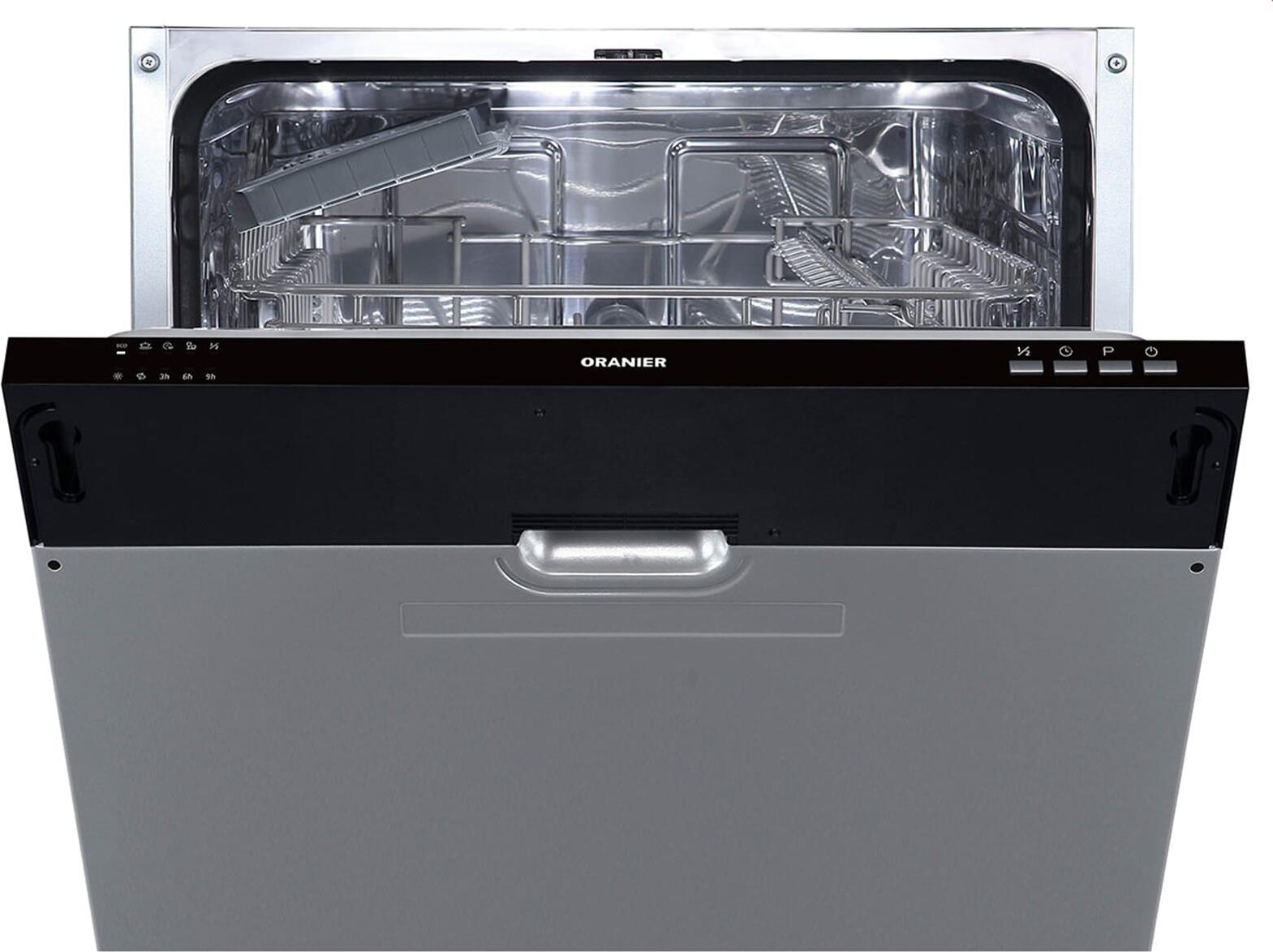 Oranier GSV360, Voll integriert, Standardgröße (60 cm), Tasten, 2 Korb/Körbe, Korb, Edelstahl