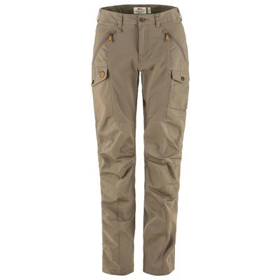 Fjällräven - Women's Nikka Trousers Curved - Trekkinghose Gr 42 - Raw Length beige