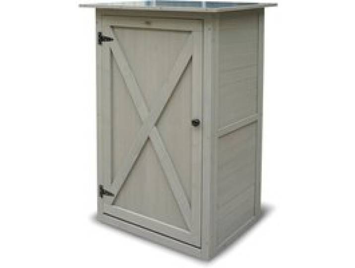 HABAU Armoire de jardin Benno, 76 x 56 x 117 cm, gris