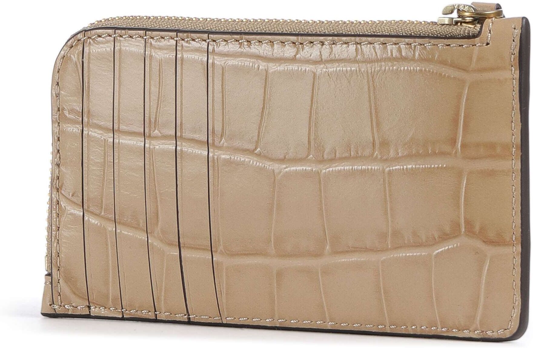 Lauren Ralph Lauren Small Kreditkartenetui, beige