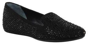 Women's Hanuko Flats And Slip Ons by J. Renee in Black Suede (Size 10 M)