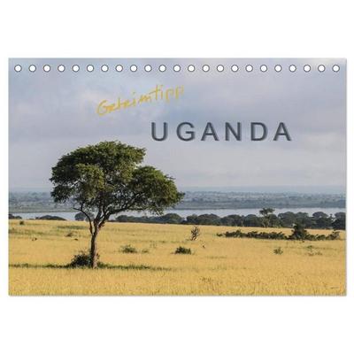 Geheimtipp Uganda (Tischkalender 2027 DIN A5 quer), CALVENDO Monatskalender
