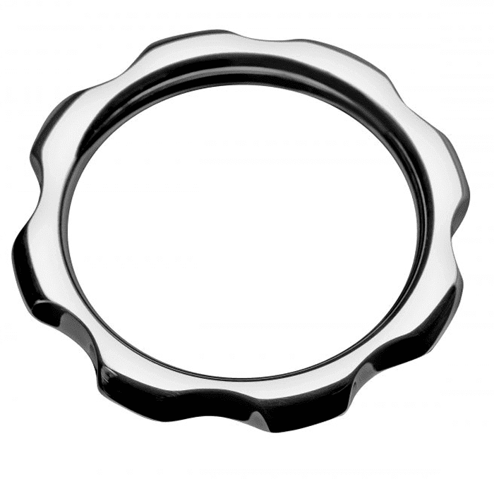 METAL HARD anneau de torque en pour pénis et testicules 50mm