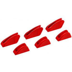Knipex Schonbacken 86 09 250 V01 Kunststoffbacken, 3 Paar, für alle 86 XX 250er Zangenschlüssel